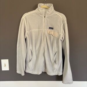 Patagonia Cream Fleece Jacket